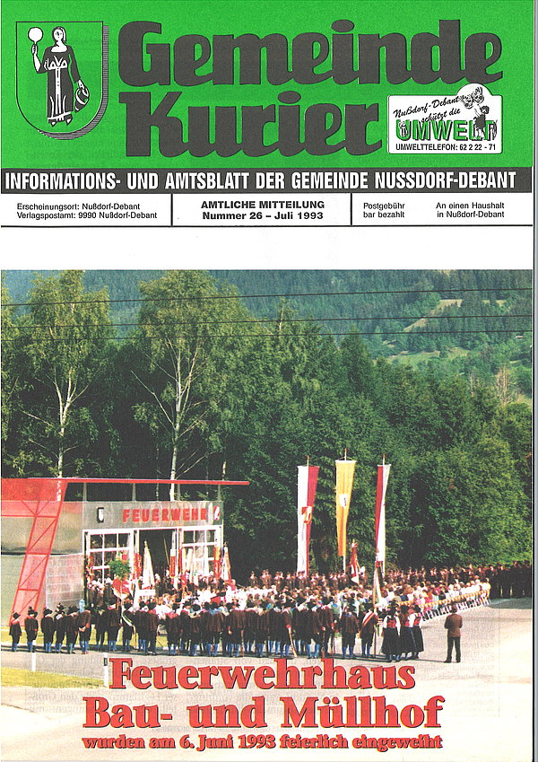 Gemeindekurier Juli 1993/26