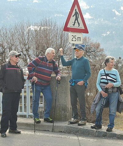 Wanderung der Naturfreunde - Debant-Dölsach-Debant Runde