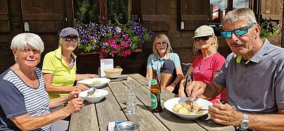 Wanderung der Naturfreunde - Trojeralm