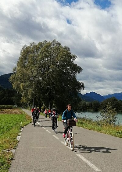 Sonntagsausflug der Naturfreunde - Radlfahren Spittal-Villach