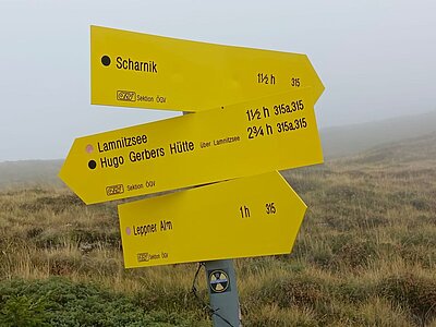 Wanderung der Naturfreunde - Leppner Alm