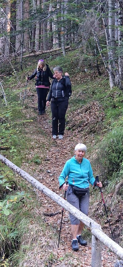 Wanderung der Naturfreunde - Samsteig