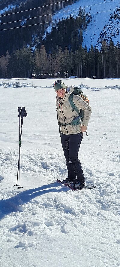 Schneeschuhwanderung der Naturfreunde in Obertilliach