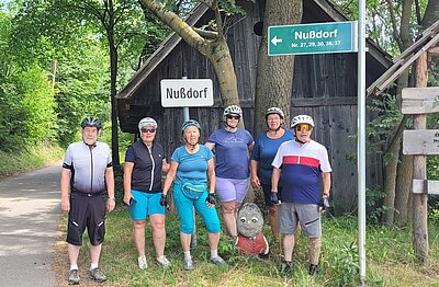 Bus-Rad-Ausflug der Naturfreunde - Murradweg