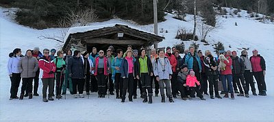 Rodeln der Naturfreunde 2022 - Würfelehütte