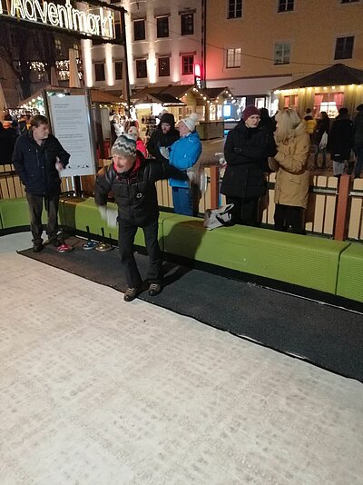 Lattlschießen der Naturfreunde am Lienzer Adventmarkt