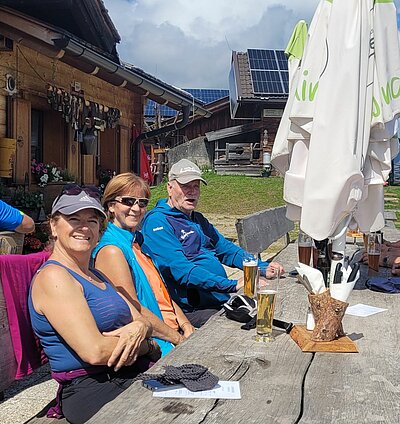 Wanderung der Naturfreunde - Lainacher Kuhalm - Ronahütte