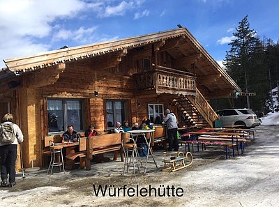 Rodeln der Naturfreunde 2022 - Würfelehütte