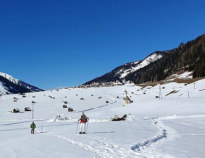 Schneeschuhwanderung der Naturfreunde in Obertilliach