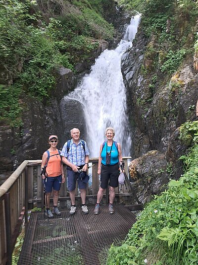 Wanderung der Naturfreunde - Morendenweg, Märchenwald und Wasserfall