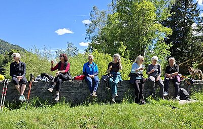 Wanderung der Naturfreunde - Oblasser Stausee