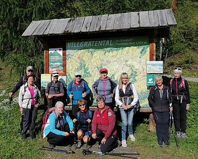 18. Seniorenwanderung der Naturfreunde - Thurntaler Runde