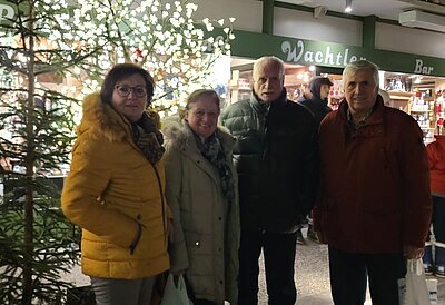 Ausflug der Naturfreunde zum Christkindlmarkt Innichen