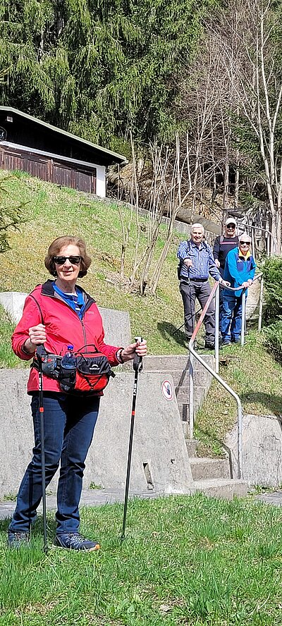 Wanderung der Naturfreunde - Zick Zack Steig