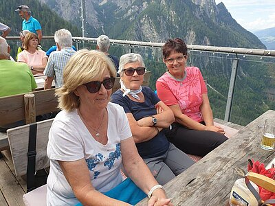 Seniorenausflug der Marktgemeinde Nußdorf-Debant zur Dolomitenhütte