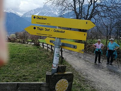 1. Seniorenwanderung der Naturfreunde - Frühlingswanderung Thurn