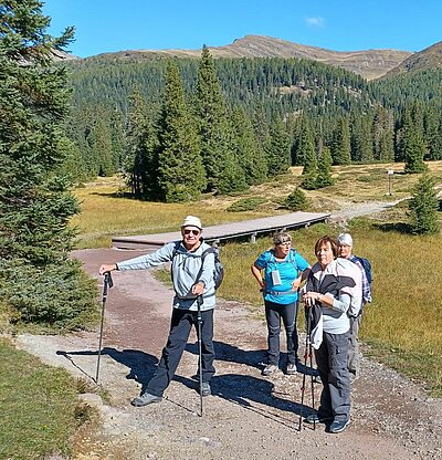 18. Seniorenwanderung der Naturfreunde 2022 - Nemes Alm Rundwanderung