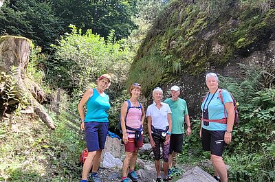 Naturfreunde-Ausflug zur Barbarossaschlucht Mühldorf