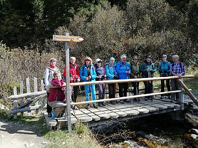 18. Seniorenwanderung der Naturfreunde 2022 - Nemes Alm Rundwanderung