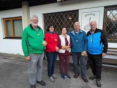 Asphaltschießen der Naturfreunde in der Pfister