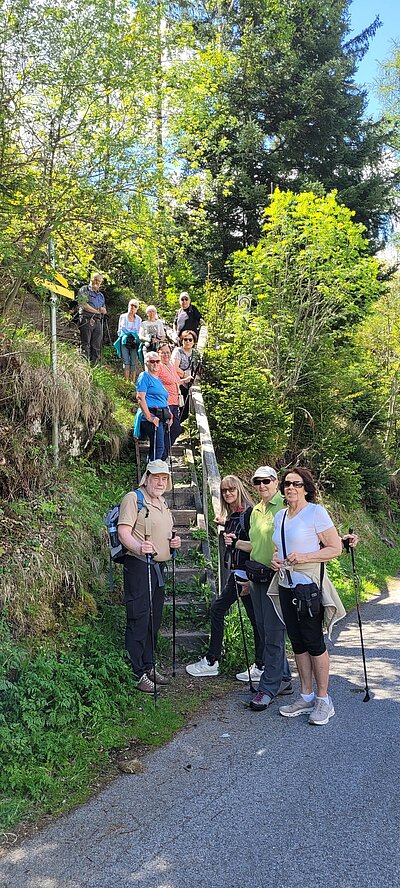 Wanderung der Naturfreunde - Iseltrail 1 (Pfister bis Glanzer Brücke)