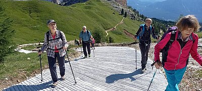 11. Seniorenwanderung der Naturfreunde 2022 - AVERAU- und NUVOLAUHÜTTEN