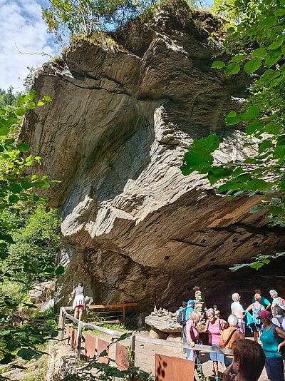 Naturfreunde-Ausflug zur Barbarossaschlucht Mühldorf