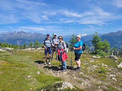 Wanderung der Naturfreunde - Ederplan mit Heldenkreuz und Anna Schutzhaus