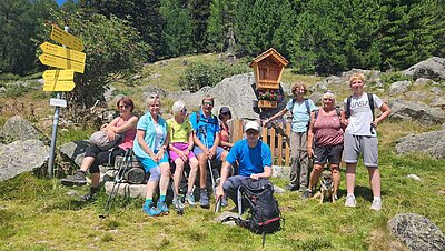 Randwanderung der Naturfreunde - HIRSCHBÜHEL-BLINDISALM-ALPE STALLE
