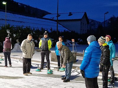 Eisstockschießen der Naturfreunde in der Pfister 2023