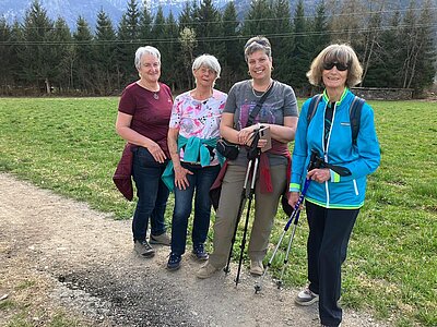 1. Seniorenwanderung der Naturfreunde - Frühlingswanderung Thurn