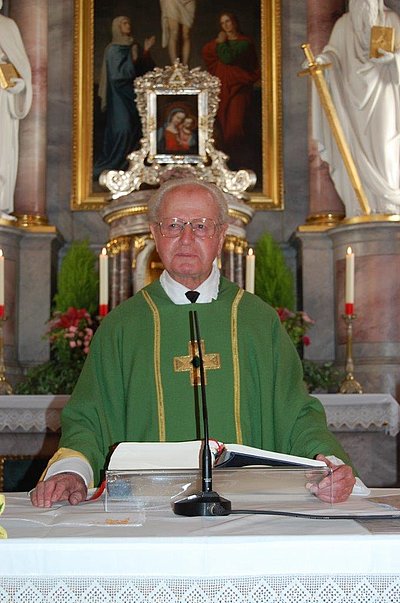 Pfarrer Otto Großgasteiger feierte 85. Geburtstag
