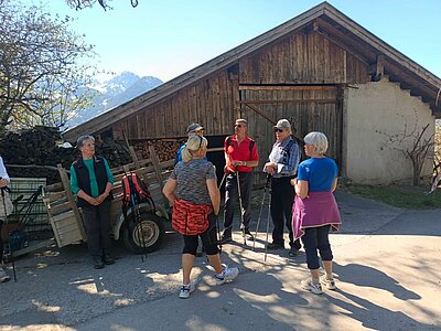 Wanderung der Naturfreunde - Ruine Walchenstein