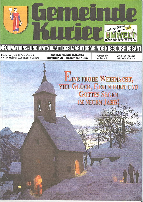 Gemeindekurier Dezember 1995/32