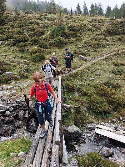 Wanderung der Naturfreunde - Leppner Alm