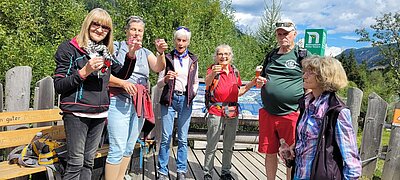 Wanderung der Naturfreunde - Wassererlebnisweg St. Jakob i.Def.