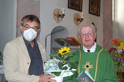 Pfarrer Otto Großgasteiger feierte 85. Geburtstag