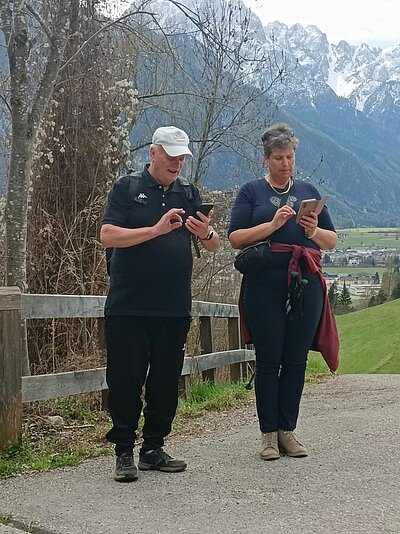 2. Seniorenwanderung der Naturfreunde - Nußdorf-Gaimberg-Runde