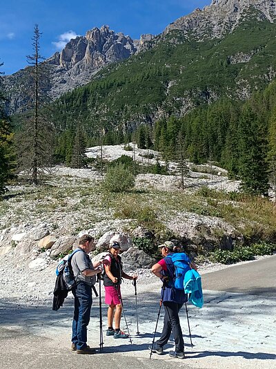 Wanderung der Naturfreunde - Dreischusterhütte