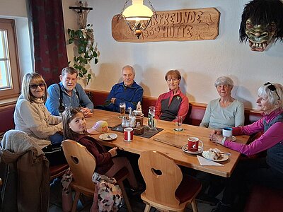 Wanderung der Naturfreunde - Naturfreundehütte