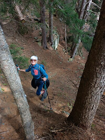 Wanderung der Naturfreunde - Zick Zack Steig