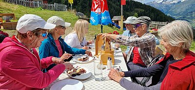 Wanderung der Naturfreunde - Zunig Alm