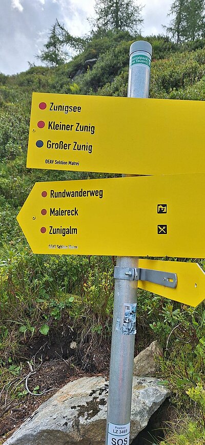 Wanderung der Naturfreunde - Zunig Alm