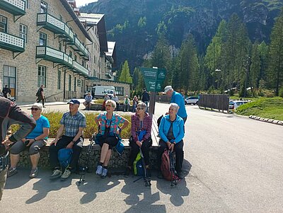 Wanderung der Naturfreunde - Pragser Wildsee - Grünwaldalm