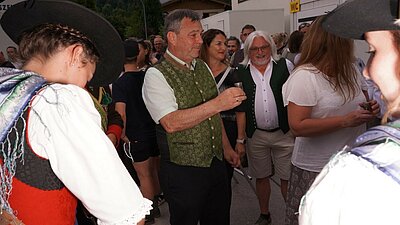 Offizielle Eröffnung Jubiläumsfest "30 Jahre Marktgemeinde Nußdorf-Debant"