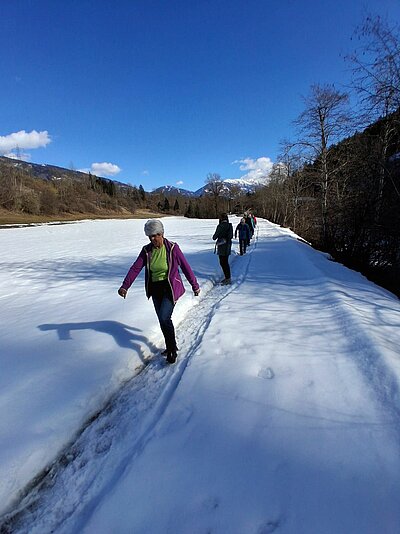 Wanderung der Naturfreunde - Oberlienz