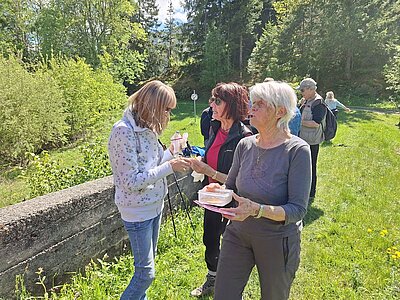Wanderung der Naturfreunde - Oblasser Stausee