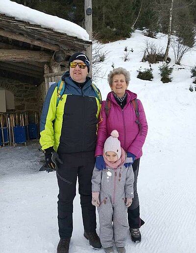 Rodeln der Naturfreunde - Würfelehütte