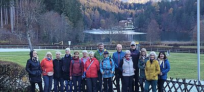 Wanderung der Naturfreunde - Tristachersee und Alter See Runde