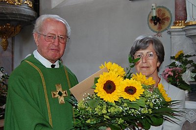 Pfarrer Otto Großgasteiger feierte 85. Geburtstag